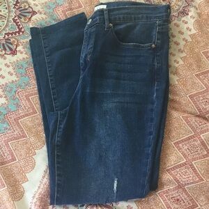 Nicole Miller Ankle Slim Jeans